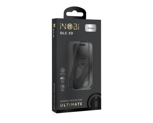 Захисне скло iNOBI Ultimate DLC 3D for iPhone 15 Pro