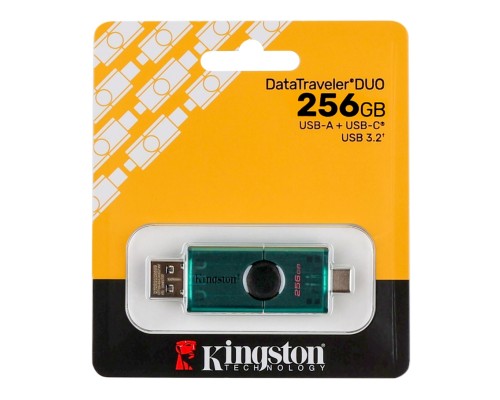 USB флеш-накопичувач 3.2 Kingston DT DuoG2 256gb USB-A + USB-C