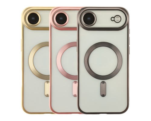 Чохол TPU Metallic Chrome Full Camera with Magsafe для iPhone 17 Air