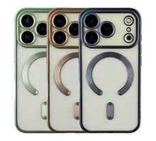 Чохол TPU Metallic Chrome Full Camera with Magsafe для iPhone 17 Pro Max