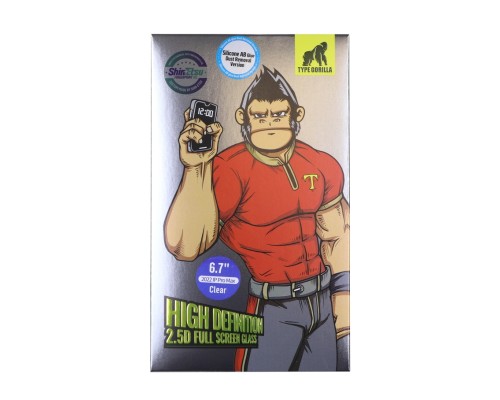 Захисне скло Type Gorilla 0.26 мм 2.5D HD NPT1 для iPhone 14 Pro Max М'ята упаковка