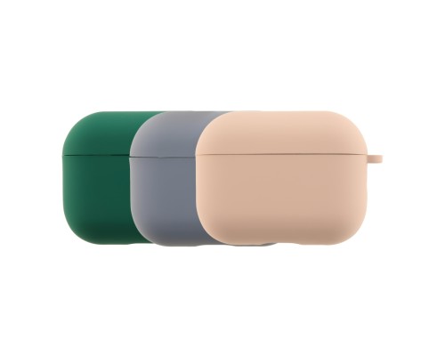 Футляр Silicone Case with microfibra для Airpods Pro 3