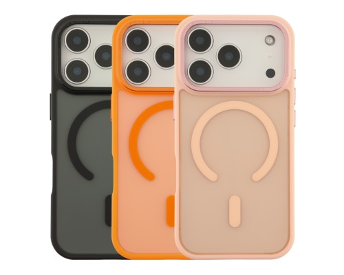 Чохол TPU+PC Goldencis Matte with MagSafe для iPhone 17 Pro