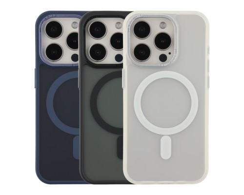 Чохол TPU+PC Goldencis Matte with MagSafe для iPhone 15 Pro Max