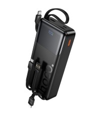 Універсальна Мобільна Батарея Power Bank Hoco J156A Founder 22.5W+PD20W fully compatible power bank with four cables 20000mAh