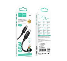 Кабель USB Hoco X89 Type-C to Type-C 60W 2m М'ята упаковка