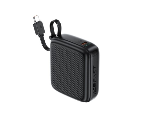 Універсальна Мобільна Батарея Power Bank AceFast M15 PD20W with cable Type-C, 10000mAh