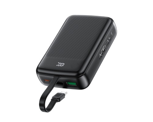 Універсальна Мобільна Батарея Power Bank AceFast M14 PD22.5W with cable Type-C, 20000mAh