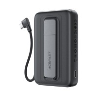 Універсальна Мобільна Батарея Power Bank AceFast M24 PD22.5W magnetic wireless charging, with cable Type-C, 10000mAh