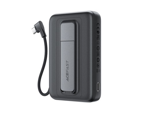 Універсальна Мобільна Батарея Power Bank AceFast M24 PD22.5W magnetic wireless charging, with cable Type-C, 10000mAh