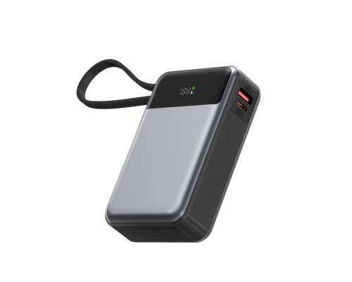 Універсальна Мобільна Батарея Power Bank AceFast M21 PD65W with cable Type-C, 20000mAh