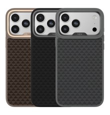Чохол Kajsa Glamorous Collection Pyramid Pattern with MagSafe для iPhone 17 Pro Max