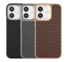 Чохол Kajsa Glamorous Collection Pyramid Pattern with MagSafe для iPhone 17