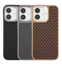 Чохол Kajsa Glamorous Collection Pyramid Pattern with MagSafe для iPhone 17