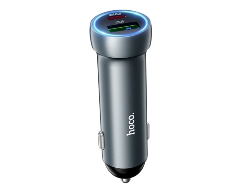 Автомобільний Зарядний Пристрій Hoco Z54A 1USB-A QC18W/1USB-C PD30W Total 48W