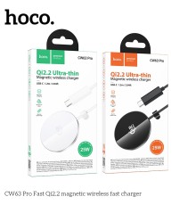 Бездротовий Зарядний Пристрій Hoco CW63 Pro Magnetic Qi2.2 25W