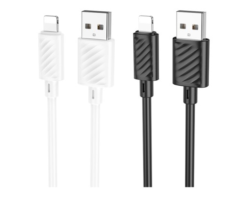 Кабель USB Hoco X88 Gratified Lightning 2.4A 2m