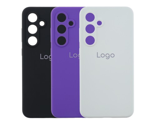 Чохол Liquid Silicone (AA) Full Camera для Samsung Galaxy S24 FE 5G (S721)