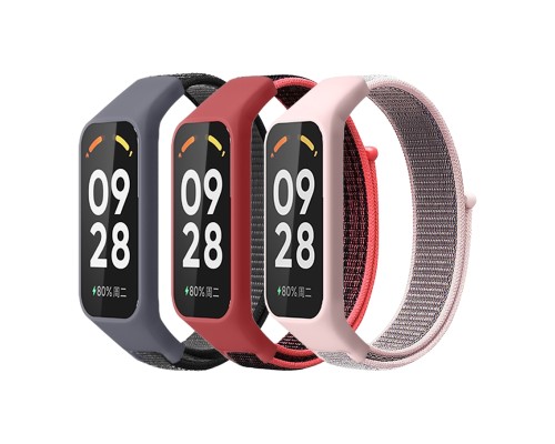 Ремінець для Xiaomi Mi Band 8 Active/Redmi Smart Band 2 Nylon