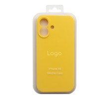 Чохол Silicone Case Full Size with Frame для iPhone 16 М'ята упаковка
