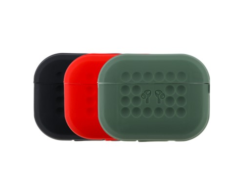 Футляр Silicone Fashion Case with Hook для Airpods Pro 2