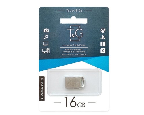 USB флеш-накопичувач T&G 16gb Metal 105