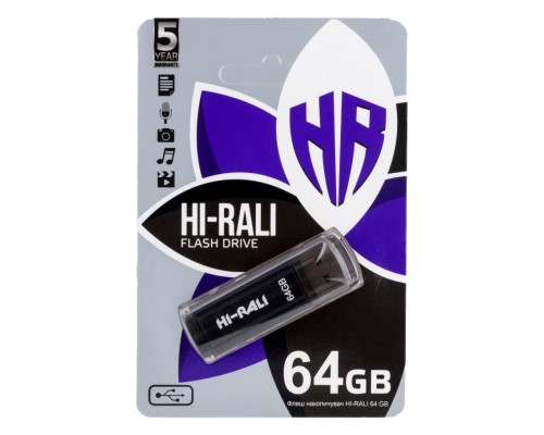 USB флеш-накопичувач Hi-Rali Stark 64gb