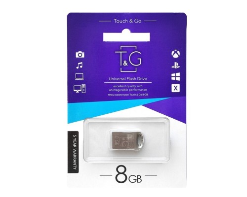 USB флеш-накопичувач T&G 8gb Metal 105