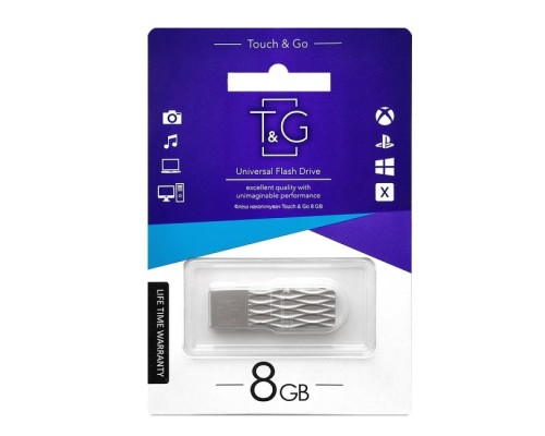 USB флеш-накопичувач T&G 8gb Metal 103