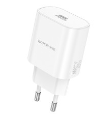 Мережевий Зарядний Пристрій Borofone BA82A 1USB-C PD/QC 25W