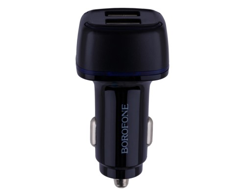 Автомобільний Зарядний Пристрій Borofone BZ14 Lightning 2USB2.4A