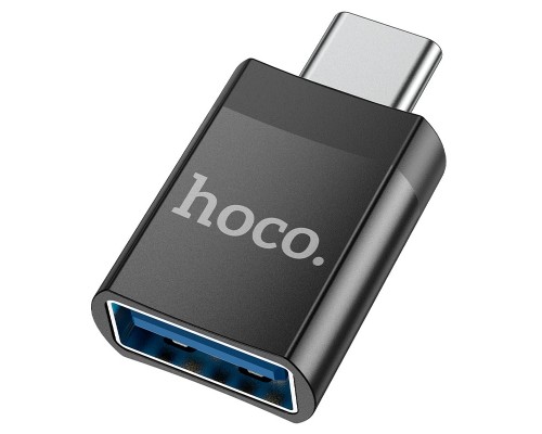 Перехідник Hoco UA17 Type-C male to USB female USB3.0