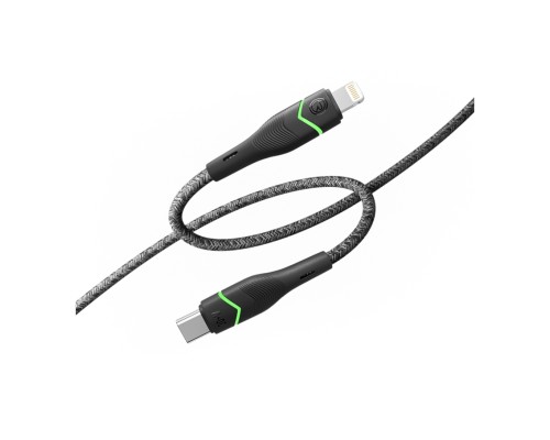 Кабель USB Ridea RC-RL15 RGB Light Type-C to Lightning 30W 1.2m