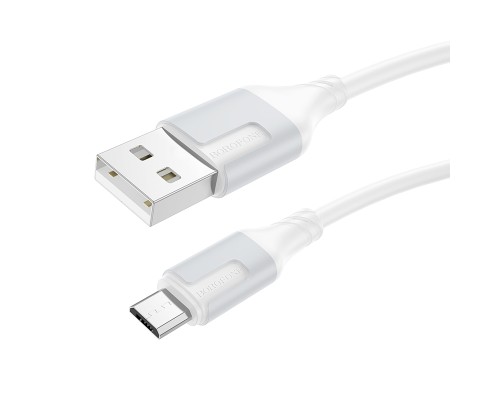 Кабель USB Borofone BX101 Creator Micro 2.4A