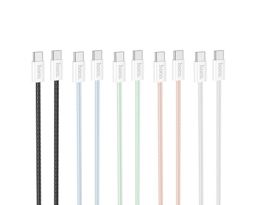 Кабель USB Hoco X104 Source 60W Type-C to Type-C
