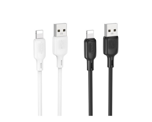 Кабель USB Borofone BX113 Silicone Lightning 2.4A