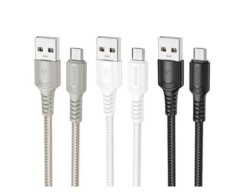 Кабель USB Borofone BX116 Micro 2.4A