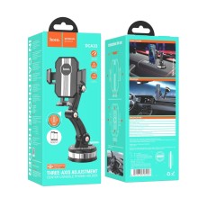 Автотримач Hoco DCA33 Powerful suction cup