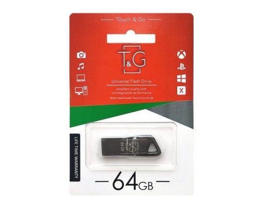 USB флеш-накопичувач T&G 64gb Metal 114