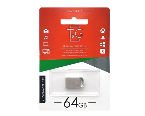 USB флеш-накопичувач T&G 64gb Metal 105