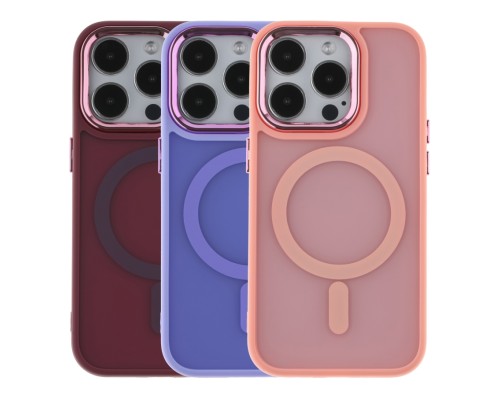 Чохол TPU+PC Space Magnetic Color with Magsafe для iPhone 14 Pro