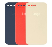 Чохол Silicone Case Square Full Camera для iPhone 7 Plus/8 Plus