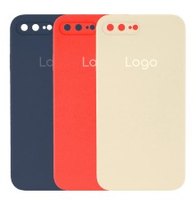 Чохол Silicone Case Square Full Camera для iPhone 7 Plus/8 Plus