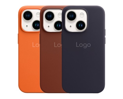 Чохол Leather Case with MagSafe для iPhone 13