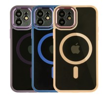 Чохол TPU+PC+Metal Calais with MagSafe для iPhone 12