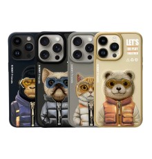 Чохол TPU+PC Nimmy 3D with Metal Buttons для iPhone 15 Pro