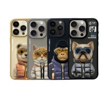 Чохол TPU+PC Nimmy 3D with Metal Buttons для iPhone 15
