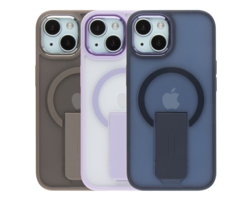Чохол TPU+PC FlexGuard Magnetic Ring Stand для iPhone 15