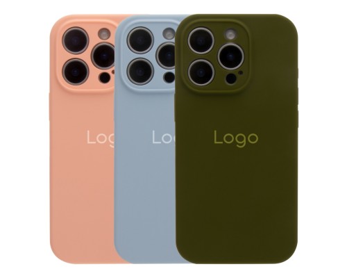 Чохол Silicone Case Full Size with Frame для iPhone 16 Pro