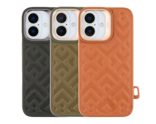 Чохол Kajsa Briquette Collection Rhombus with MagSafe для iPhone 16